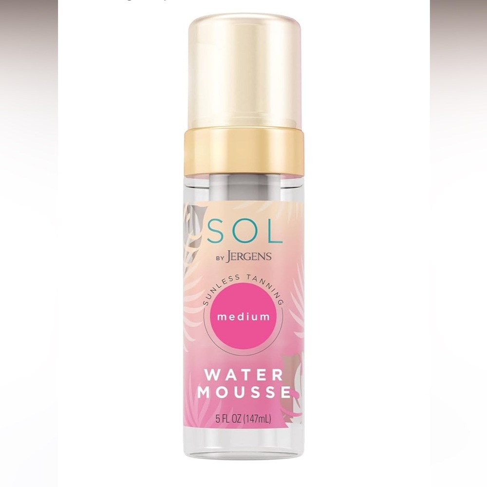 SOL by Jergens Sunless Tanning Water Mousse Medium